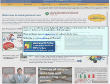 Tablet Screenshot of pmpforsure.com